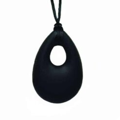 chubuddy Oval Pendant in licorice