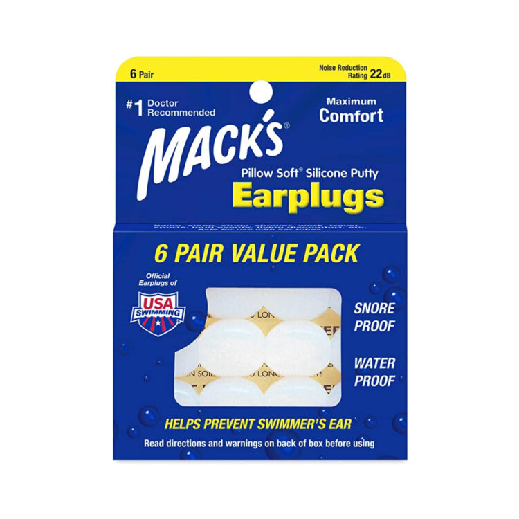 Mack's Pillow Soft Silicone Earplugs