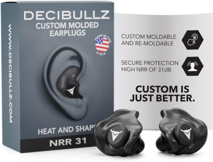 Decibullz 31dB Custom Molded Earplugs