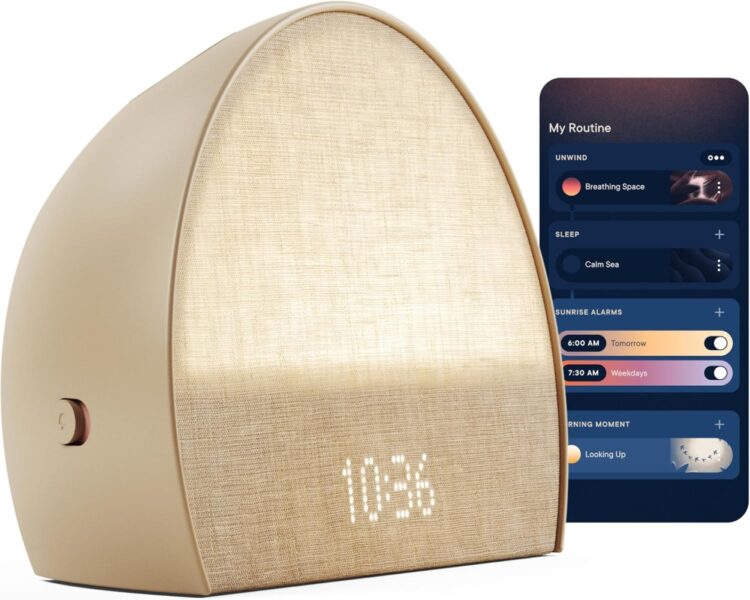 Hatch Restore 2 Sunrise Alarm Clock, Sound Machine, & Smart Light