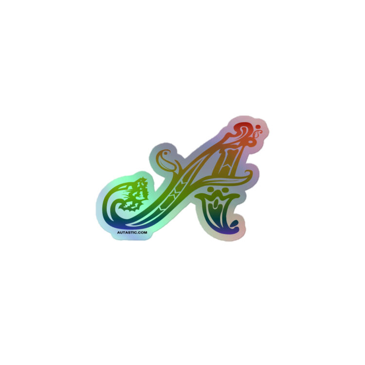 Autastic Logo Holographic Sticker