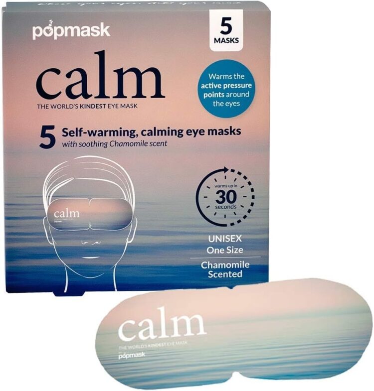 Popmask Calm Self-Heating Eye Masks - Chamomile