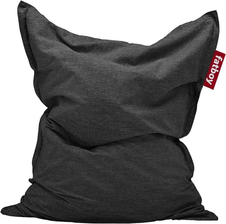 Fatboy Slim Outdoor Bean Bag Chair in Thunder Grey