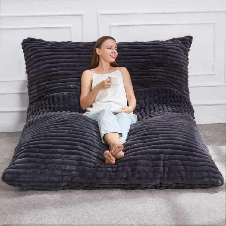 Giant Convertible Bean Bag Floor Cushion